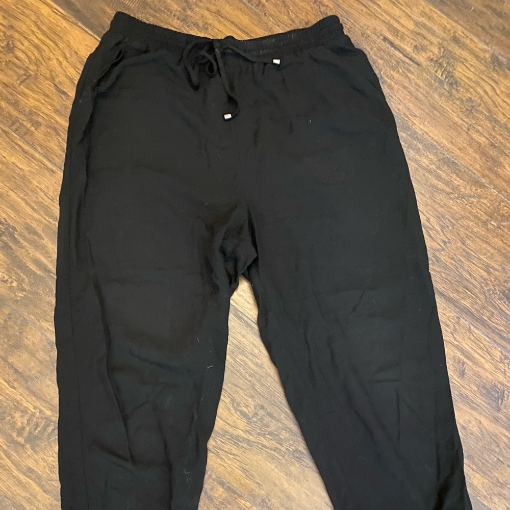 Black joggers